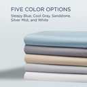 TEMPUR Classic Cotton Sheet Set White - King