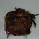 Brown Highlight Short Wavy Wig for Women Shoulder Length Middle Part with Pre Cut Lace Hairline Wavy Wig Natural Appearance Synthetic Heat Resistant Fiber for Everyday Hairstyle 16 Inch