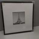 upsimples 18x18 Picture Frame, Display Pictures 8x8 with Mat or 18 x 18 Without, Wall Hanging Square Frames, Black, 1 Pack