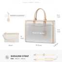 LOVEVOOK Laptop Tote Bag for Women, Office Work Bag Briefcase fit for Laptop, Large Capacity Teacher Bag Handbag