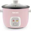 Aroma Housewares 4-Cups (Cooked) / 1Qt. Rice & Grain Cooker (ARC-302NGP), Pink