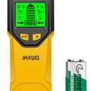 Stud Finder Wall Scanner - 5 in 1 Stud Finder Tool w/Microprocessor Chip and HD LCD Display, Stud Detector Beam Finders for the Center and Edge of Wood AC Wire Metal Studs Joist Pipe (Yellow Pear)