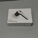 Electric Spin Scrubber, Cordless Shower Scrubber with Battery Level Display, 2 Speeds Electric Scrubber for Cleaning with 6 Replaceable Heads, Cleaning Brush for Bathroom/Sink/Window (White)