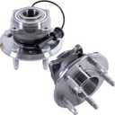 2PCS 512440 Rear Wheel Hub Bearing Assembly 5 Lugs w/ABS Compatible for 2010-2017 Chevy Equinox/ 2010-2017 GMC Terrain