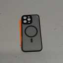 Symcele Designed for iPhone 16 Pro Max Case, Compatible with MagSafe, with Privacy Screen Protectors X2, [Camera Protection] [15FT Military Drop Protection] Shockproof Phone Case 6.9 inch, 2024, Black