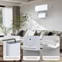 XLTTYWL Starlink V3 Mount, Starlink Gen3 Router Wall Mounts with Starlinks Power Supply Mounting Kit for Starling Standard 4/4X/Gen 3 High Performance Dishy