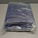 Henoyso 6 Pcs 1 Inch Mini 3 Ring Binders Fits 5.5 x 8.5 Paper, Holds(Capacity 200 Sheets), Plastic Flexible Three Round Rings Small Dark Blue A5 Binders Bulk for School, Office Use, Photo Album