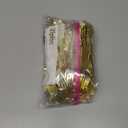 WDF 200 Pieces Gold Plastic Silverware Disposable - Heavy Duty Plastic Cutlery - Gold Silverware Sets Includes 100 Forks,  100 Knives for Valentine's Day