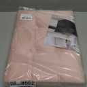 PRANDOM Ottoman with Storage [1-Pack] Velvet Folding Small Square Foot Stool with Lid for Living Room Bedroom Coffee Table Dorm Pink 17x13x13 inches