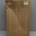 STORAGE MANIAC Over the Door Shoe Organizer Heavy-Duty Large Deep Pocket Hanging Shoe Organizer Shoe Rack Door Closet Shoe Organizer for Wall, Dorm & Narrow Door Storage Shoe Holder Black, 2 Pack