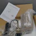 Modern Wall Sconce with Clear Waves Glass Shade Bathroom Vanity Light Fixture Lighting Decorative Wall Lamp for Bedroom Living Room Dining Room