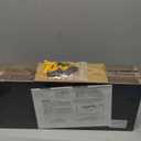 BAYKA Floating Shelves for Wall, Wall Mounted Rustic Wood Shelves for Bathroom, Bedroom, Living Room, Kitchen, Hanging Shelf for Books/Storage/Room Decor with 22lbs Capacity (Black, Set of 3, 15.7in) (A. Black - Universal Classic Style)