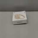 RORSOU B8 Bluetooth Headphones Over Ear, 6 EQ Music Modes and 50H Playtime Deep Bass Wireless Headphones with Mic, Lightweight Folding HiFi Stereo Headset for iPad/Travel/Tablet/PC/Home Beige White