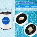 HANXER® 27002-0100S Pool Fliter Cartridge Replaces for sta-rite 27002-0100S Pool and Spa Filter, sta-rite PLM100, ST100, System 2 Pool Fliter Cartridges Modular Media, 100 sq.ft