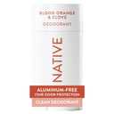 Native Deodorant Contains Naturally Derived Ingredients, 72 Hour Odor Control, Deodorant for Women and Men, Aluminum Free, Blood Orange & Clove 2.65oz