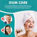 [KENT] CLASSIC Medium Head Extra Soft Toothbrush, Sensitive Teeth & Gums for Adults & Teens - (Set of 6) (6 Count (Pack of 1), Silver)