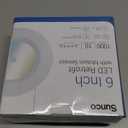 Sunco 6 Inch LED Can Lights Retrofit Recessed Lighting, Motion Sensor Ceiling Light, 850 LM, Selectable CCT 2700K/3000K/4000K/5000K/6000K, 10W, ETL 2 Pack