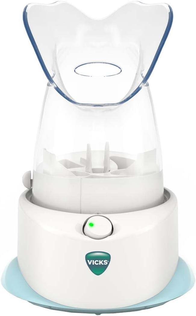 Vicks Personal Steam Inhaler for Targeted, Natural Steam Relief for Allergies, Congestion, Cough & Colds, and Sinus Irritation, Use with VapoPads - 1 Included, FSA & HSA Eligible