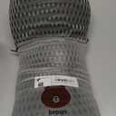 Lumbar Support Pillow, Back Pillow for Low Back Pain Relief, Ergonomic Streamline Car Seat, Office Chair, Recliner and Bed (Gray)