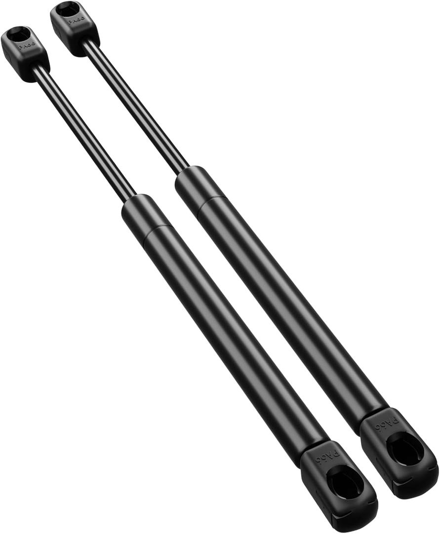 ARANA 12 inch 100 Lb Gas Struts 4956 Spring Shocks, 12" Lift Supports for Heavy Lid Leer Camper Shell Toolbox Lid Truck Tonneau Cover RV Bed Boat Hatch Door (Suitable for 91-125 Lbs Lid), 2 PCS