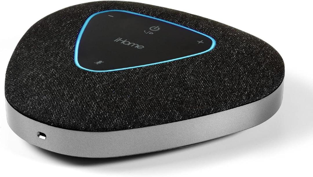 iHome Callboost Bluetooth Speakerphone with Noise Reduction for Conference Calls and Home Office