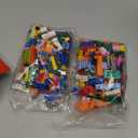 500 Pieces Classic Building Bricks in 15 Popular Colors and 12 Mixed Shapes, Creative Small Building Blocks Set Learning Educational Toy Gift for Kids, Compatible with All Major Brands