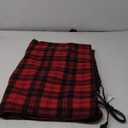 Heated Car Blanket - 12-Volt Electric Blanket for Car, Truck, SUV, or RV - Portable Heated Throw - Camping Essentials by Stalwart (Red Plaid)