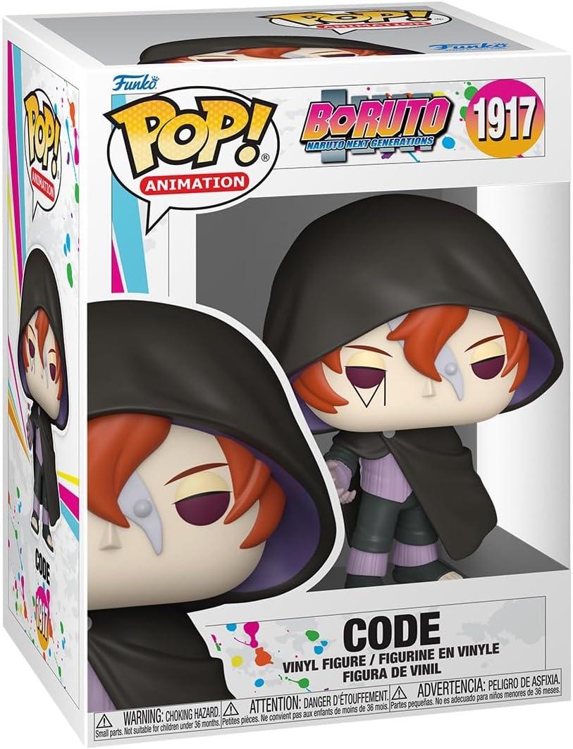 Funko Pop Animation: Boruto - Code - Boruto: Naruto Next Generations - Collectable Vinyl Figure - Gift Idea - Official Merchandise - Toys for Kids & Adults - Anime Fans - Model Figure for Collectors