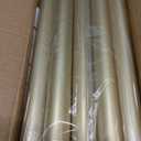 YaFex Curtain Rods 32-118 Inch, Heavy Duty 1 Inch Adjustable Curtain Rod for Windows, Gold Long Window Treatment Rods, Modern Design, Easy Installation