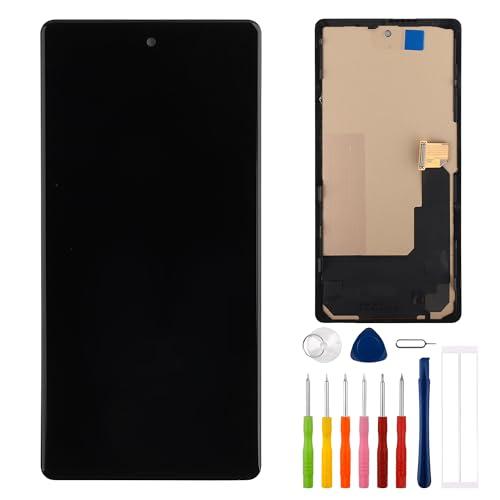 E-yiiviil TFT Digital Display Compatible with Google Pixel 6A GX7AS GB62Z G1AZG GB17L 6.1" LCD Display Touch Screen Assembly with Tools Fingerprint not Supported