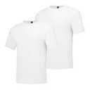 Hanes Mens Beefyt T-shirt, Heavyweight Cotton Crewneck Tee, White - 2 Pack, X-Large US