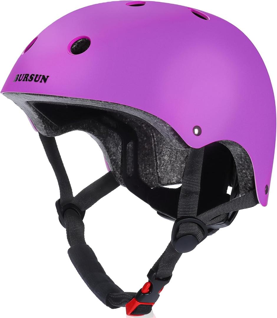 Kids Bike Helmet Ventilation & Adjustable Toddler Helmet for Ages 2-14 Kids Boys Girls Multi-Sport Helmet for Skateboard Roller Skateing Bicycle Scooter blance Bike (Small: 18.9"-21.3" / 2-8 years)