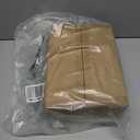 Delamu Stackable Metal Fruit Basket with Wood Lid 2 Pack, Hanging Wall Organizer for Kitchen Counter, Pantry Storage for Onions, Potatoes, Garlic, Fruits, Spices, Black