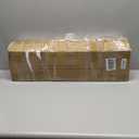 Bigzzia Clothes Drying Rack, Folding Stainless Steel Clothes Horses Rack Indoor Outdoor, 4 Tier Laundry Drying Rack with Two Side Wings -Pink