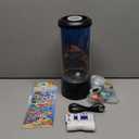 YPCOO Mini Bubble Fish Lamp,Fake Fish Tank Aquarium Lamp,Multi-Color Changing Aquarium Light with 6 Artificial Fish Night Lights-for Home Office Living Room Decor Gifts for Kids Adults (with 6 fishs)