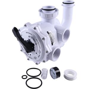 261152 Multi-Port Valve Kit Compatible with Pentair FNS & FNS Plus and Nautilus Plus Pool Spa D.E. Filters 2 in MPT