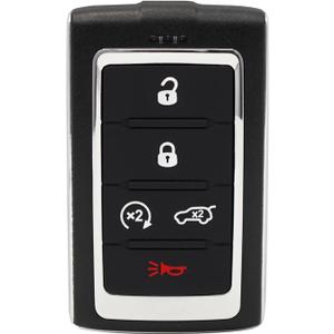 Key fob Replacement fits for Jeep Grand Wagoneer 2022-2024 Grand Cherokee L 2021-2024 Grand Cherokee 2022 Smart Car Keyless Entry Remote Control M3NWXF0B1 433MHz 68469565 68377534