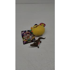 Pack of 3: 1) Squishmallows Valentine's Day 2025 Tex the Taco 5" Heart Monocle Top Hat, 2) Elf on a Shelf - Animated Specials Mini FIgure - 1 Bag, 3) Schleich Alligator 
