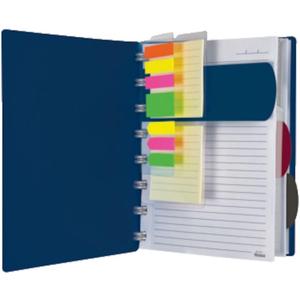 Ampad Versa Crossover Notebook, 6 x 9 Inch Size, Wide-Ruled, Navy, 60 Sheets (25-635)