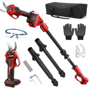 2-in-1 Pole Pruner & Cordless Pruning Shears for Milwaukee M18 18V Battery, 1.1"