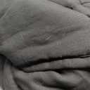 Topcee Weighted Blanket for Adults (20 lbs, 60" x 80") Queen Size Soft Cooling Heavy Blanket Sleeping, Apply to 190-210 lbs Body, Thick Breathable Blanket with Glass Bead, Easy Care (00-dark Grey)