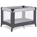 Dream On Me Nest Portable Playard , Award-Winning Lightweight Travel Playpen for Baby. Quick Fold, Mesh Sides, Foldable Mattress Pad, No-Tool Assembly, Meets ASTM/CPSC Standards -Grey
