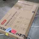 Keter Essential Shed 4x6 Resin Outdoor Storage Shed Ideal Storage for Patio Furniture, Garden Tools Bike Accessories, Beach Chairs and Lawn Mower, Black and White