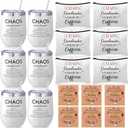 Patelai 24 Pcs Chaos Coordinator Gifts Bulk for Women Thank You Gifts for Women Coworker Mom Teacher Nurses Chaos Coordinator Tumbler Makeup Bag Bracelet Cards for Employee Appreciation