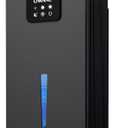 Dehumidifier, 1000 sq.ft Quiet Dehumidifiers for Home Bedroom Bathroom Basement, Grey