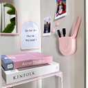 KEYDUACU 10 pcs - Locker Accessories, Locker Decorations Including Mirrors, whiteboards, Magnets and organizing Supplies. Ideal for Back-to-School Essentials and The Office (11 Pcs - Pink)