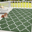 OLANLY Indoor Door Mat, 30x17, Non-Slip Absorbent Resist Dirt Entrance Mat, Washable Low-Profile Inside Floor Doormats for Entryway, Black