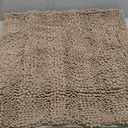 Yimobra Bathroom Rug Mat 44 x 24, Non Slip and Super Absorbent Bath Mat,Machine Washable Quick Dry,Ultra Plush Chenille Shower Rugs for Bathroom Floor Sink Tub and Shower Outside,Camel