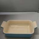 Le Creuset Stoneware Heritage Set 3 Rectangular Dishes, Caribbean