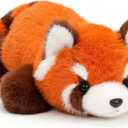 Cute Red Panda Plush Toy 18.9'' Red Panda Stuffed Animal Plushie Kawaii Birthday Valentines Day Gifts for Girlfriend